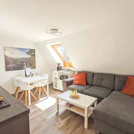 B6 - Urlaubsmagie - Inmitten Der Saechsischen Schweiz Mit Balkon Mit Ausblick Auf Sandsteine Apartment