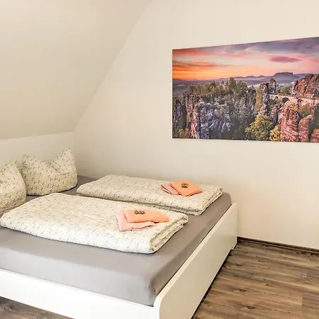 B6 - Urlaubsmagie - Inmitten Der Saechsischen Schweiz Mit Balkon Mit Ausblick Auf Sandsteine *