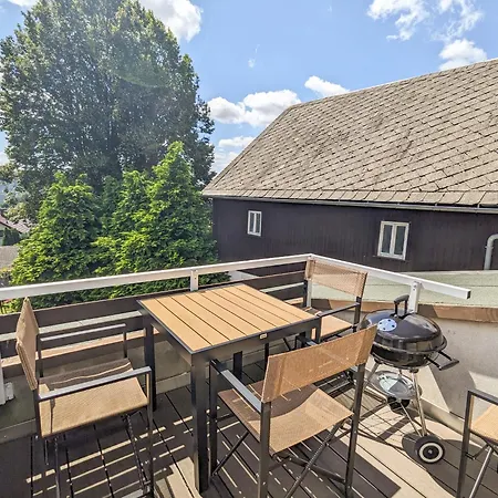 B6 - Urlaubsmagie - Inmitten Der Saechsischen Schweiz Mit Balkon Mit Ausblick Auf Sandsteine Sebnitz