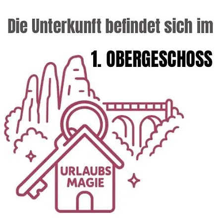 B6 - Urlaubsmagie - Inmitten Der Saechsischen Schweiz Mit Balkon Mit Ausblick Auf Sandsteine Apartment Sebnitz