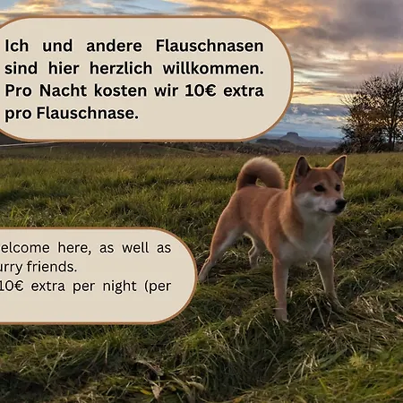 Apartamento B6 - Urlaubsmagie - Inmitten Der Saechsischen Schweiz Mit Balkon Mit Ausblick Auf Sandsteine *