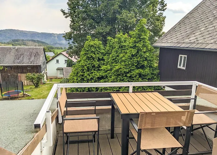 דירה B6 - Urlaubsmagie - Inmitten Der Saechsischen Schweiz Mit Balkon Mit Ausblick Auf Sandsteine סבניץ