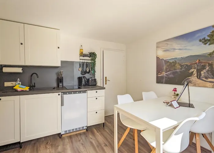 B6 - Urlaubsmagie - Inmitten Der Saechsischen Schweiz Mit Balkon Mit Ausblick Auf Sandsteine